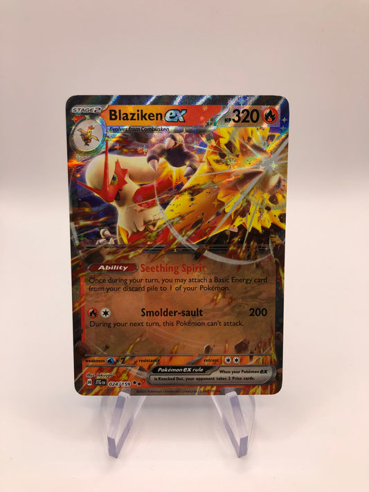 Pokemon Karte Ex Blaziken 24/159 Englisch