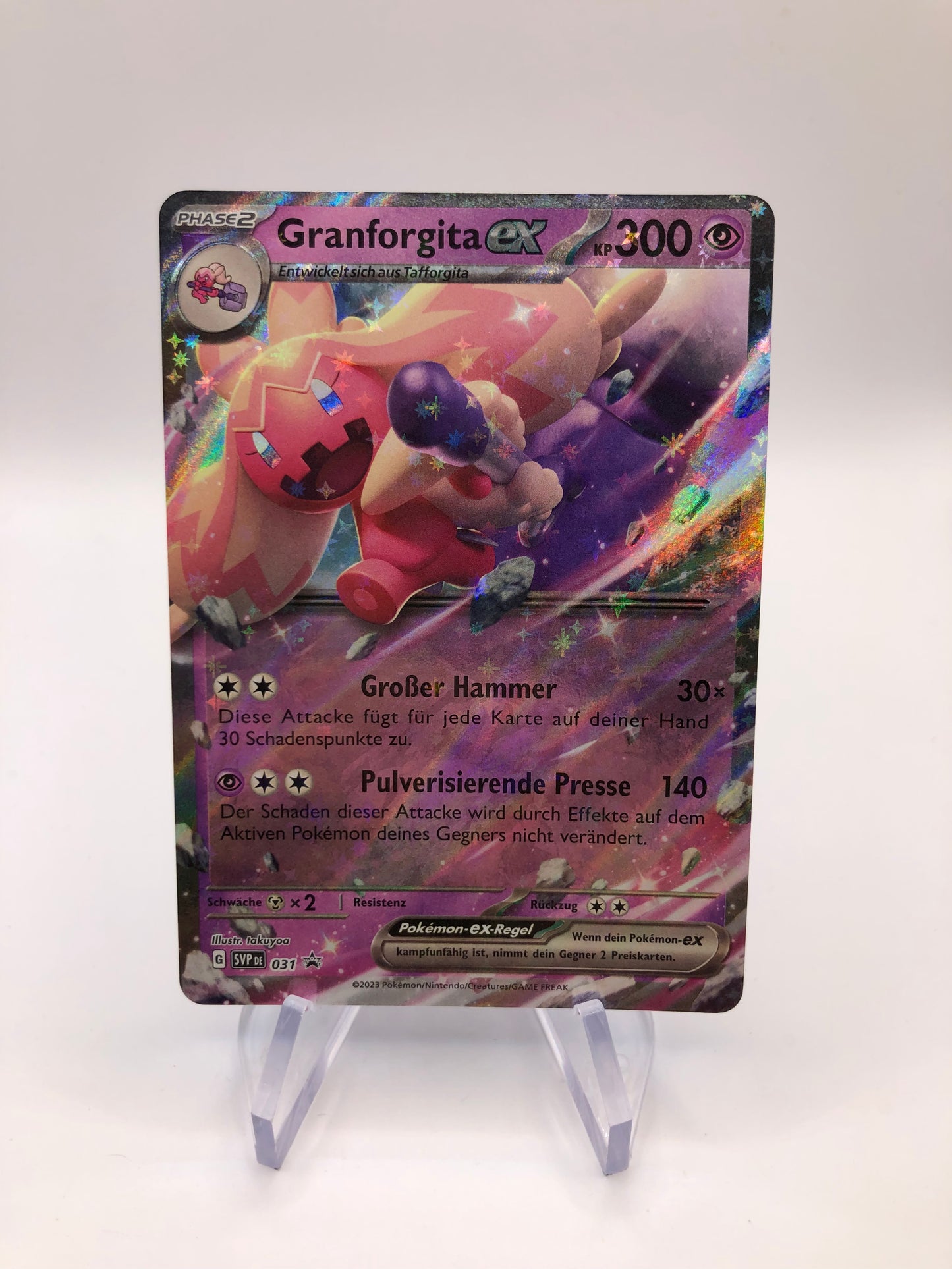 Pokemon Karte Ex Promo Granforgita 31Deutsch