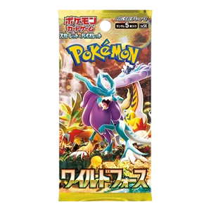 Pokemon Karten OVP Wild Force Booster Japanisch