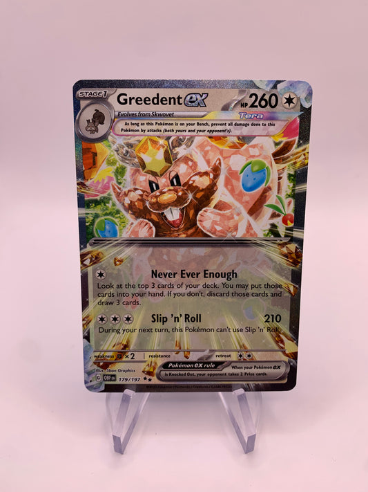 Pokemon card ex Schlraffel 179/197 English