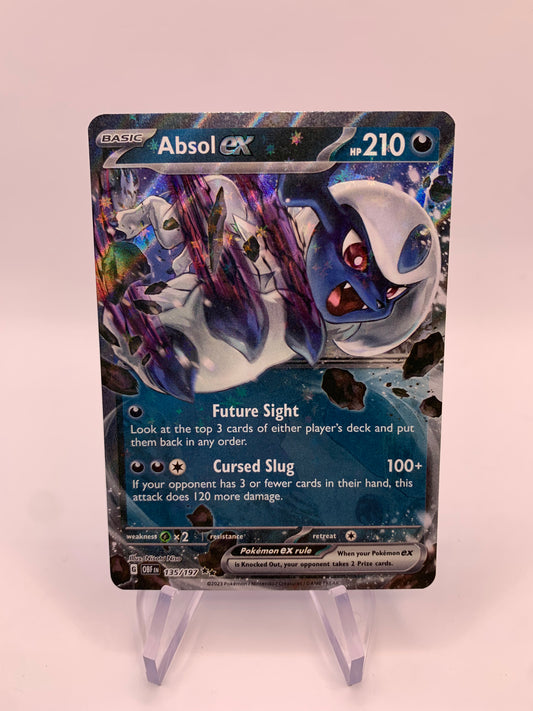 Pokemon Karte Ex Absol 135/197 Englisch