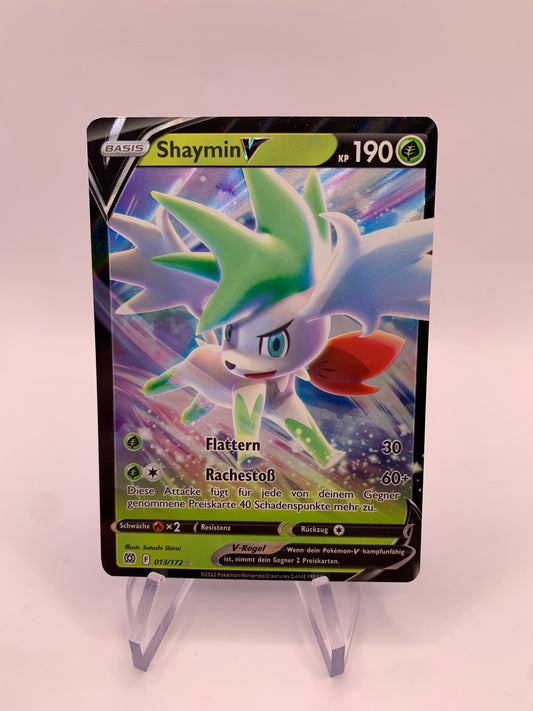 Pokemon Card V Shaymin 13/172 German