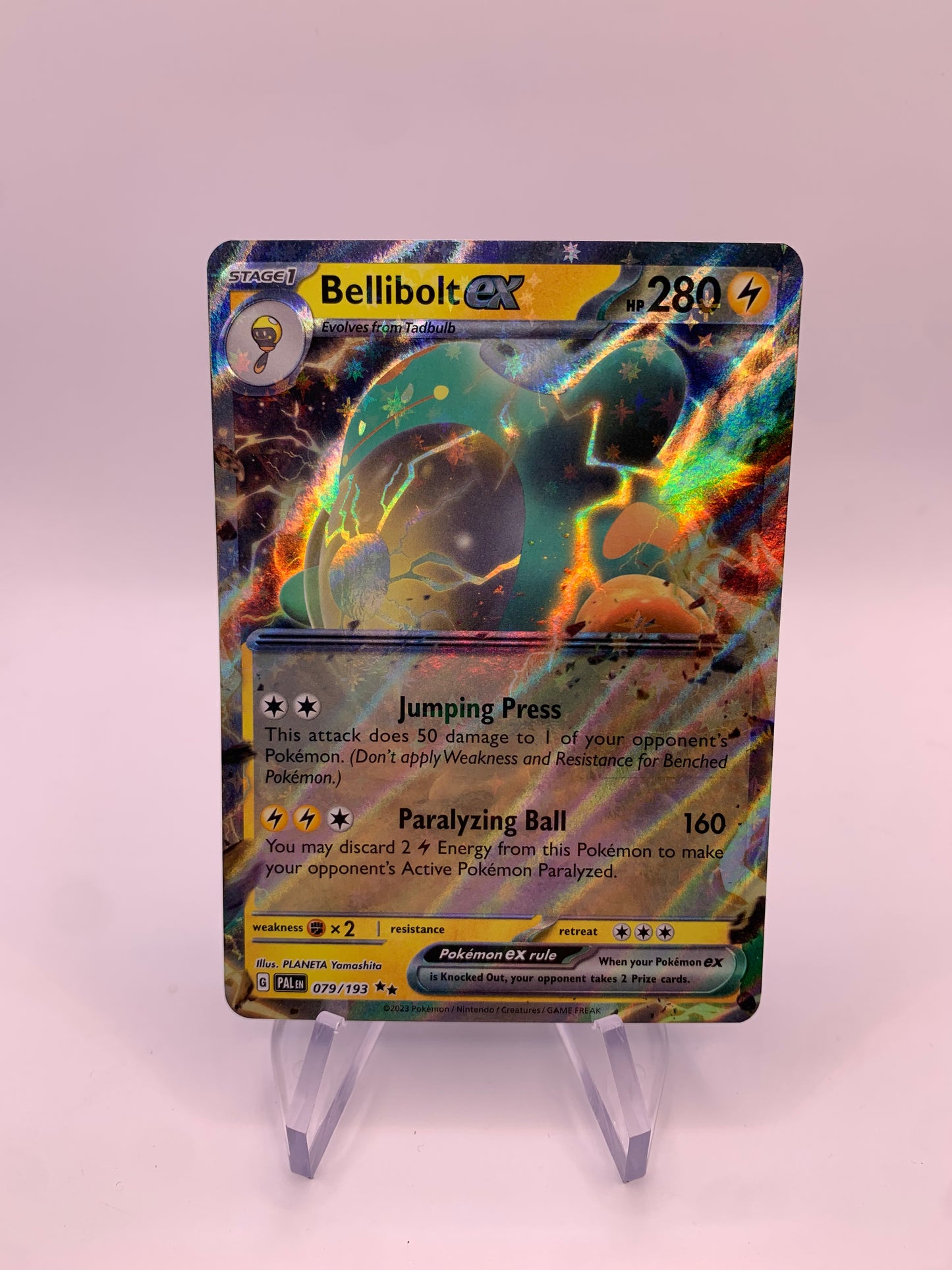 Pokemon card ex Bellibolt 79/193 English