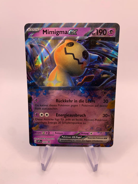 Pokemon card ex promo Mimigma 004 German