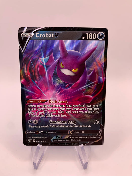 Pokemon Card V Iksbat 104/189 English