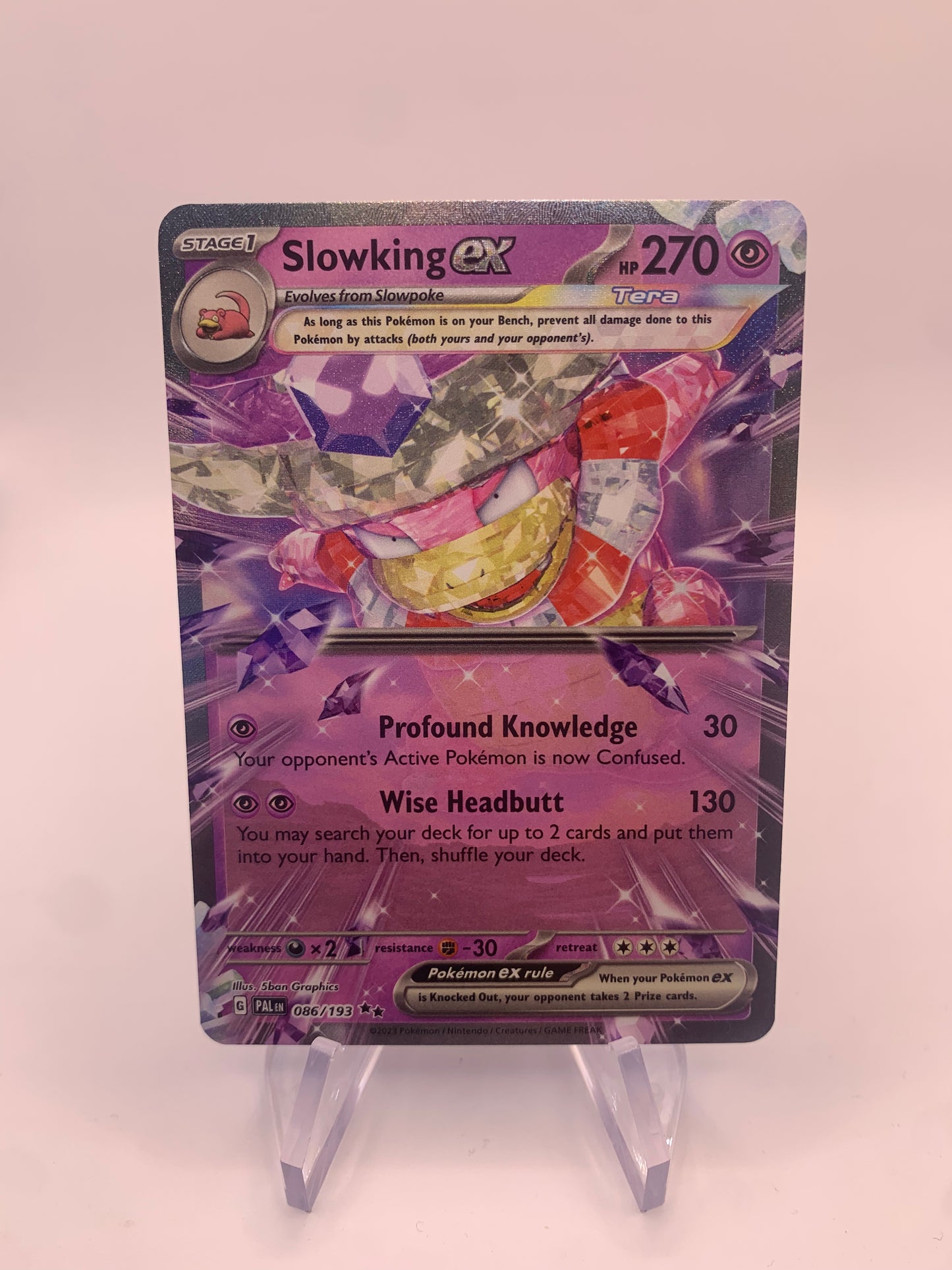 Pokemon card ex Laschoking 86/193 English