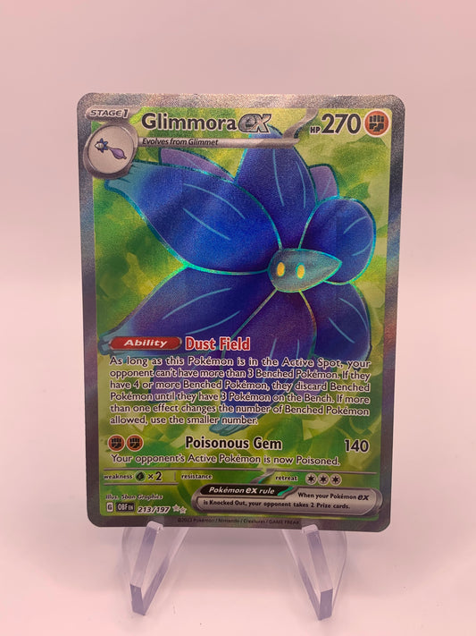 Pokemon card ex Glimmora 65/108 English