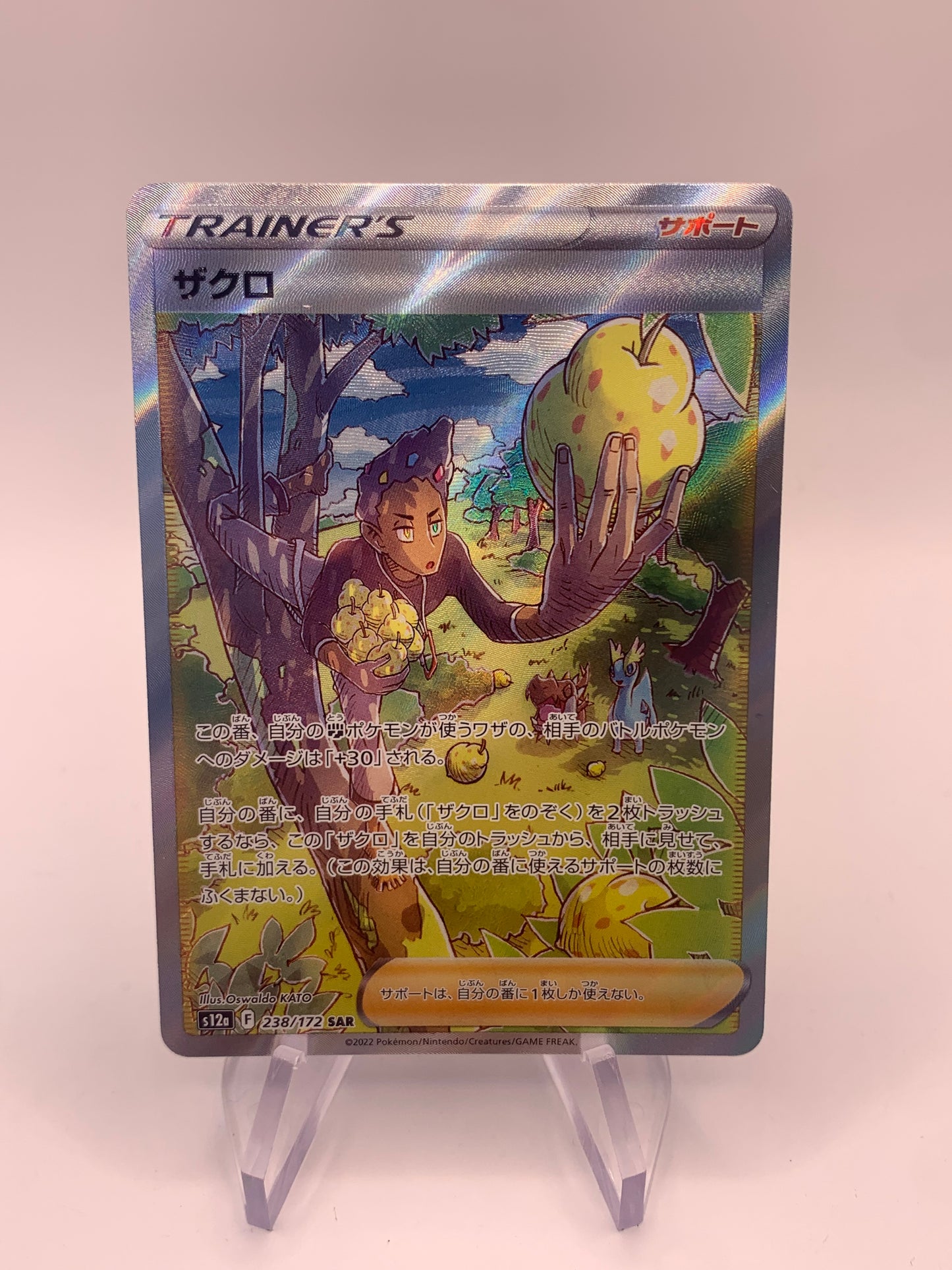 Pokemon Karte Trainer Fullart Lino 238/172 Japanisch