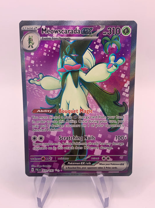 Pokemon card ex Fullart Maskagato 231/193 English