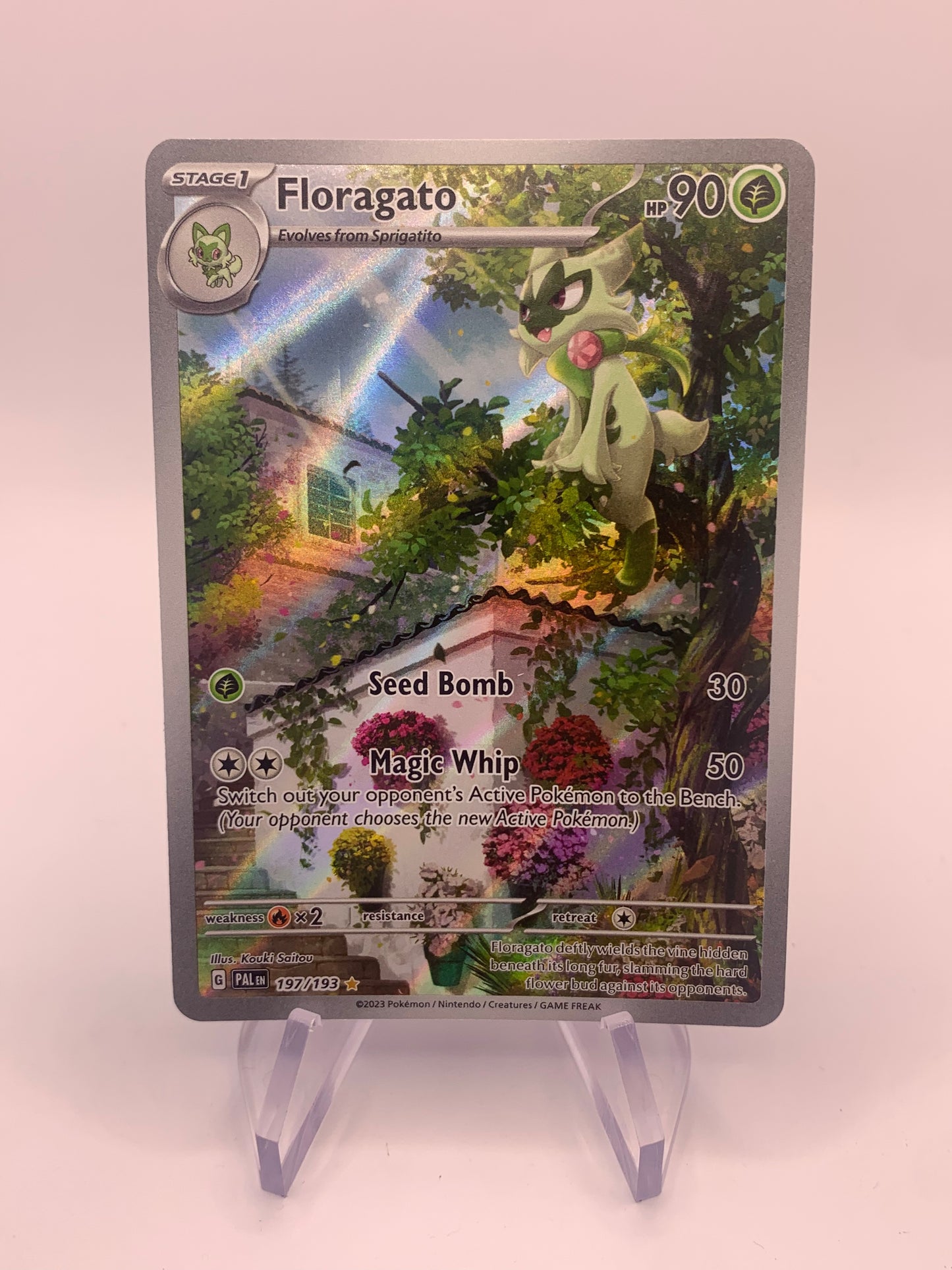 Pokemon Karte Art-Rare Feliospa 197/192 Englisch