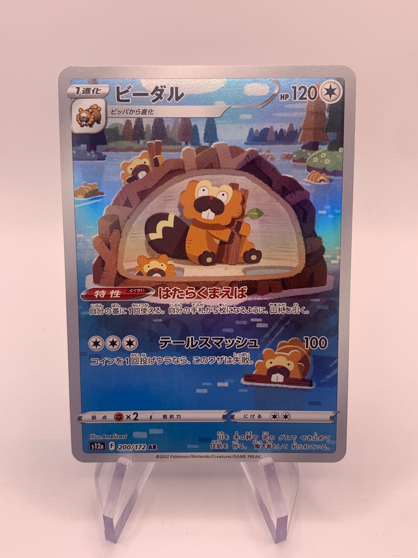 Pokemon Card Art-Rare Bidifas 200/172 Japanese