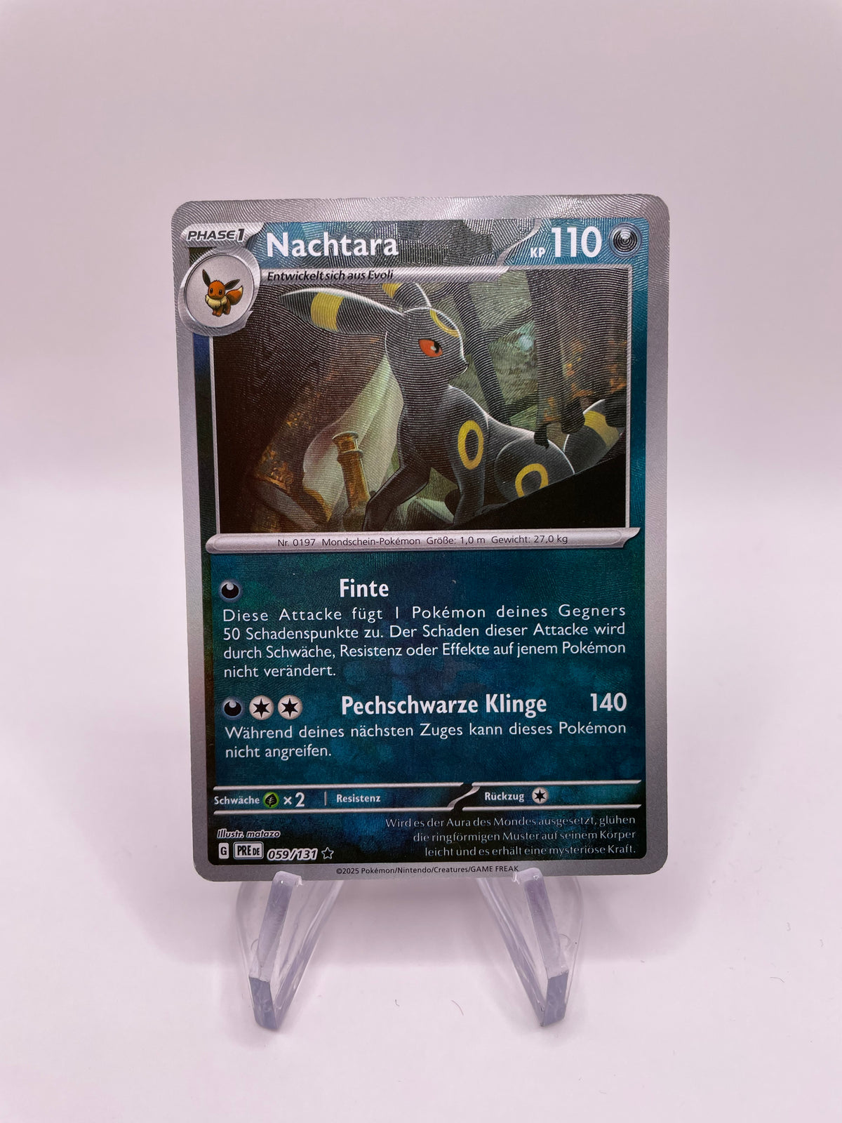 Pokemon Karte Nachtara 59/131 Deutsch
