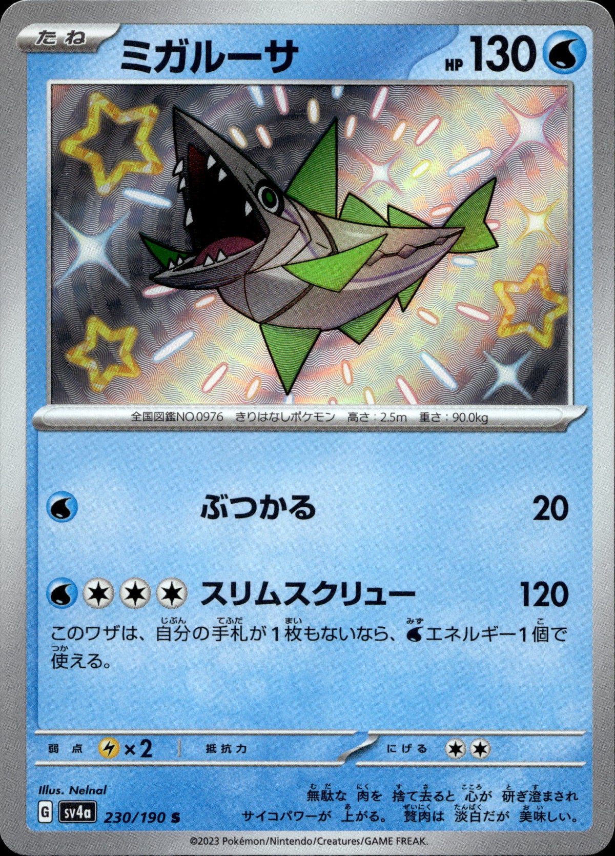 Agiluza 230/190 Shiny Japanisch – Vorderseite