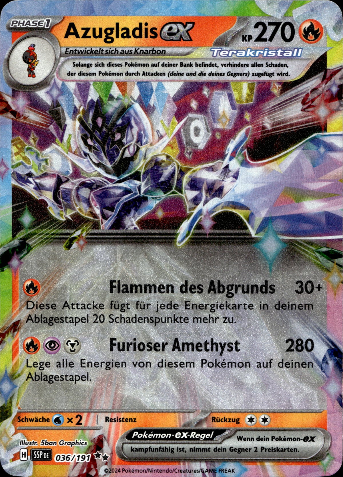 Azugladis ex 36/191 Deutsch – Vorderseite