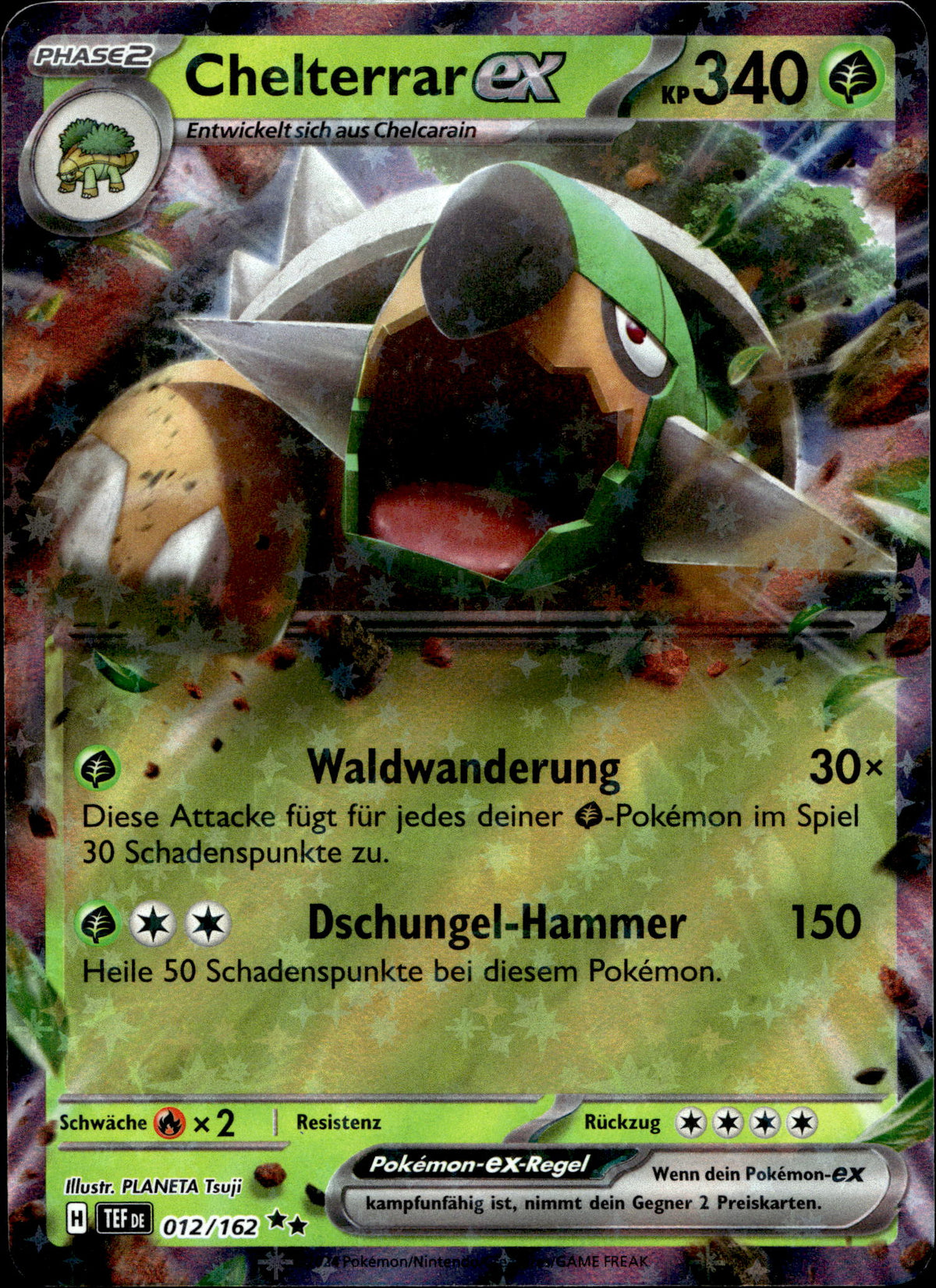 Chelterrar ex 12/162 Deutsch – Vorderseite