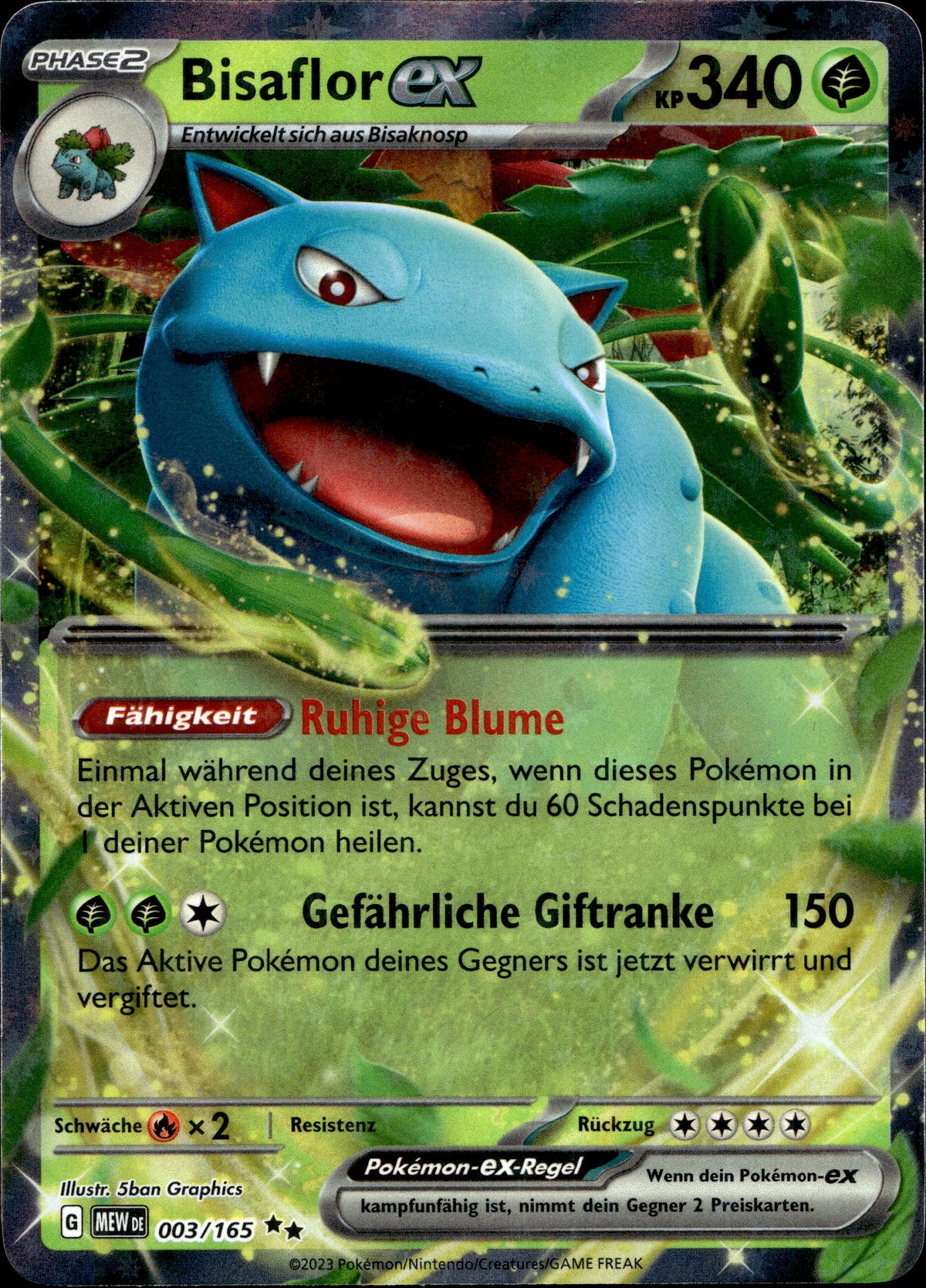Bisaflor ex 3/165 Deutsch – Vorderseite