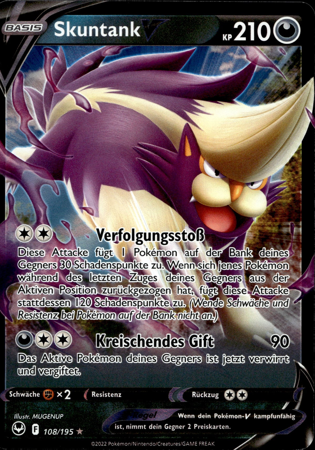Skuntank V 108/195 Deutsch – Vorderseite