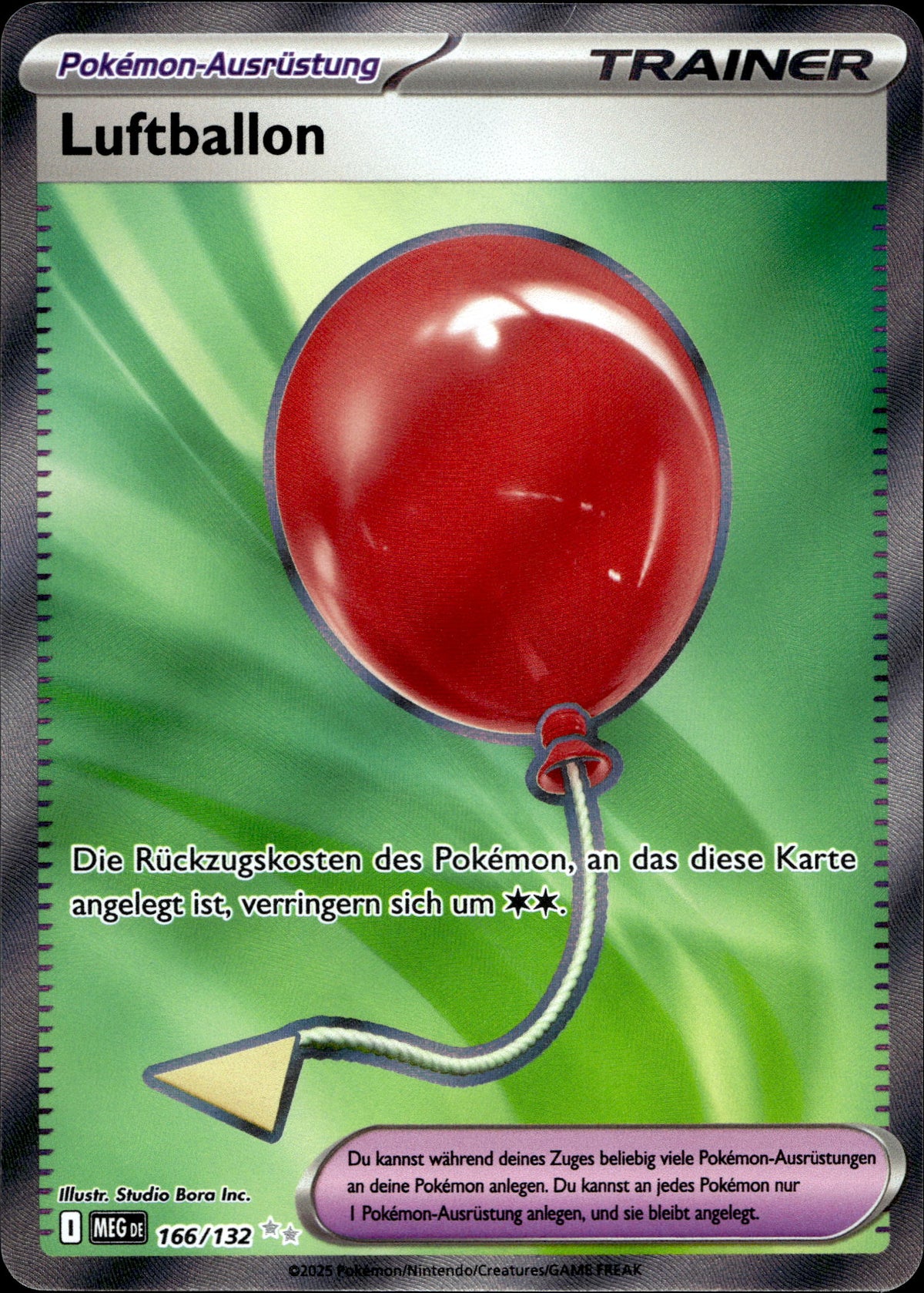 Luftballon 166/132 Deutsch – Vorderseite