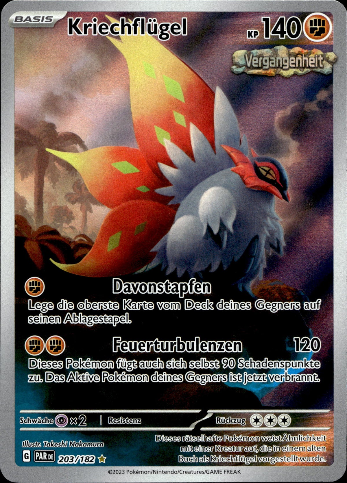 Kriechflügel 203/182 Deutsch – Vorderseite