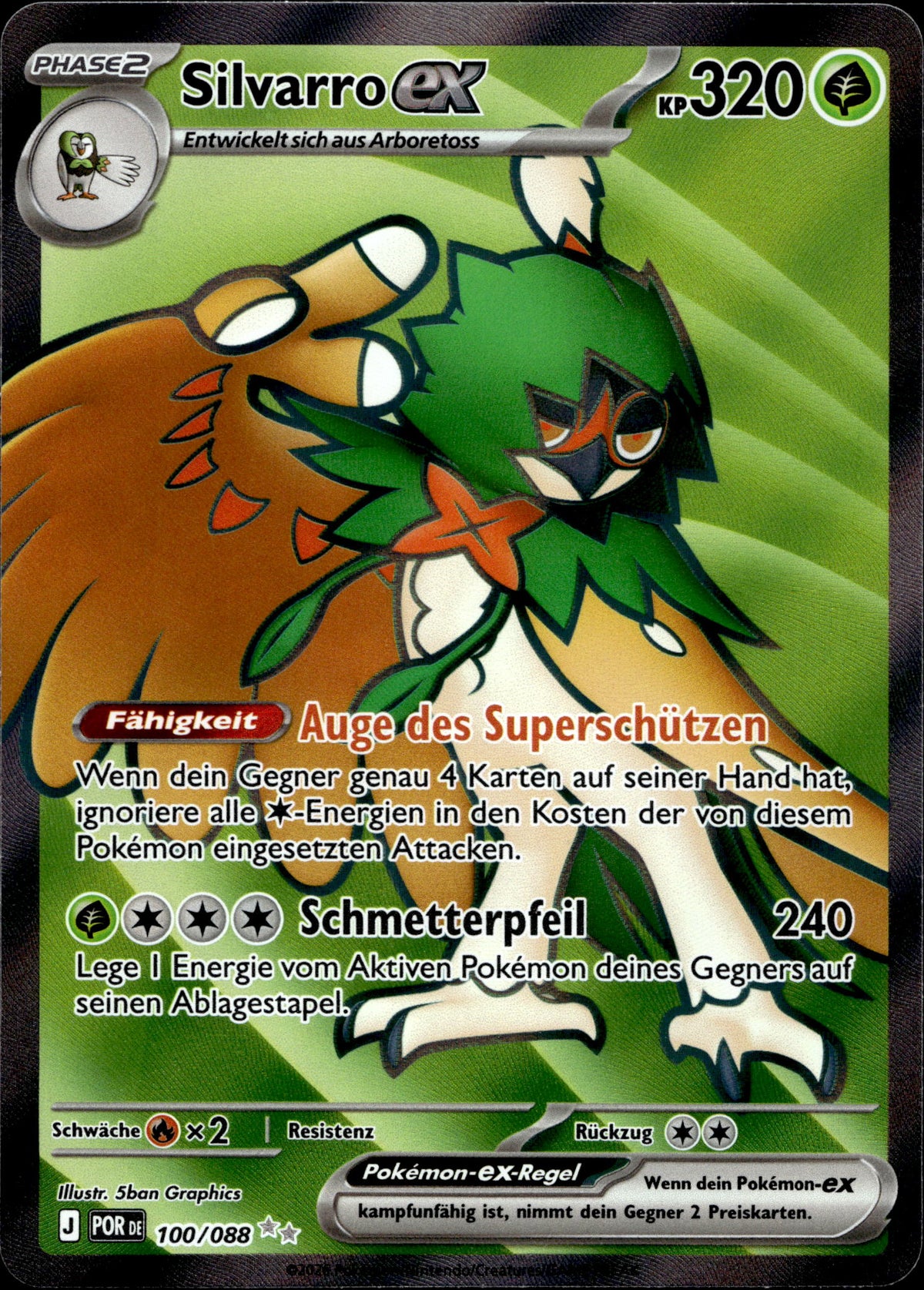 Silvarro ex 100/88 Deutsch – Vorderseite
