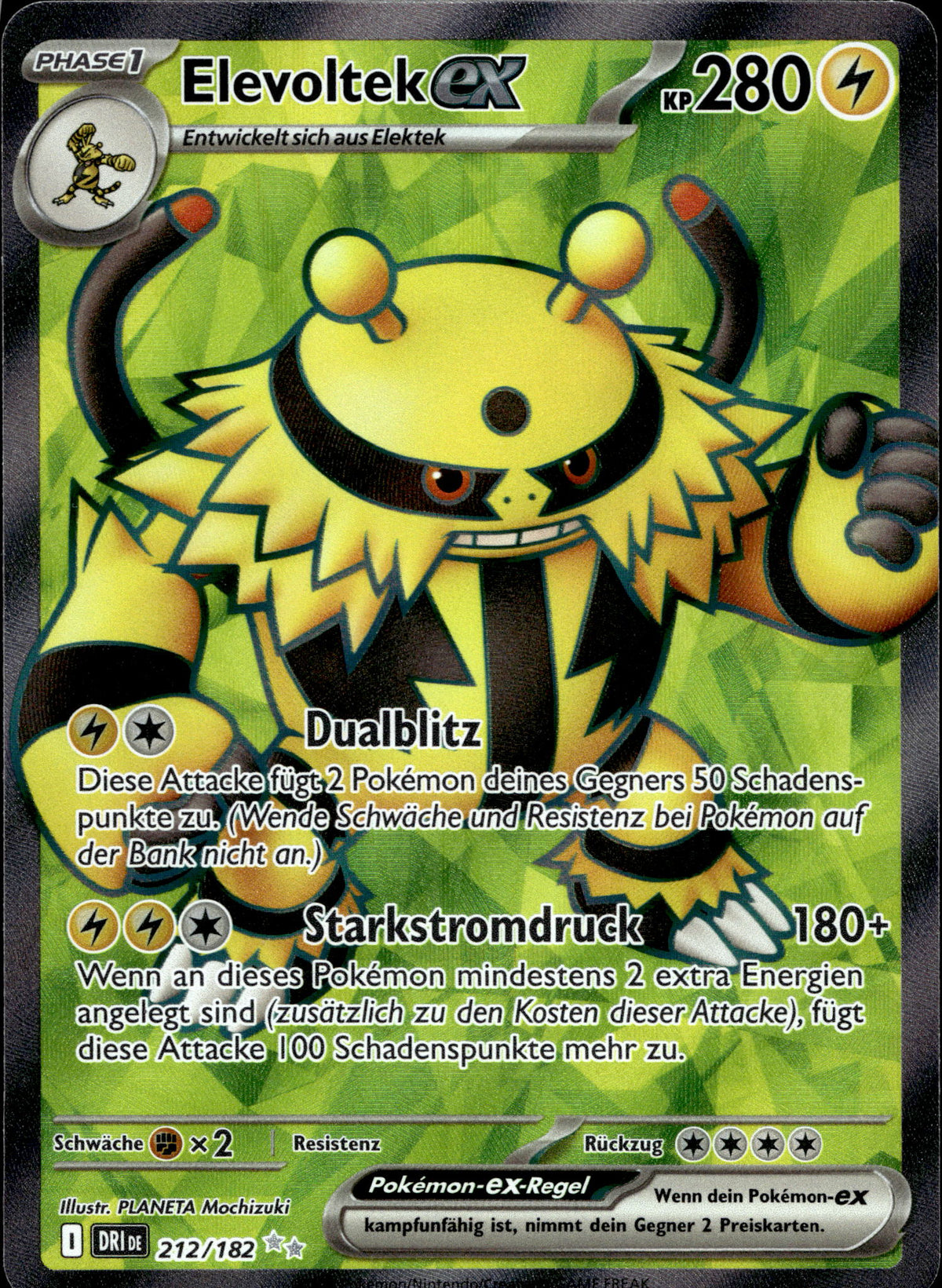 Elevoltek ex 212/182 Deutsch – Vorderseite