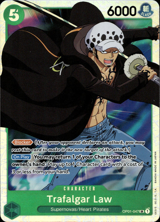 Trafalgar Law OP04-047 Englisch – Vorderseite