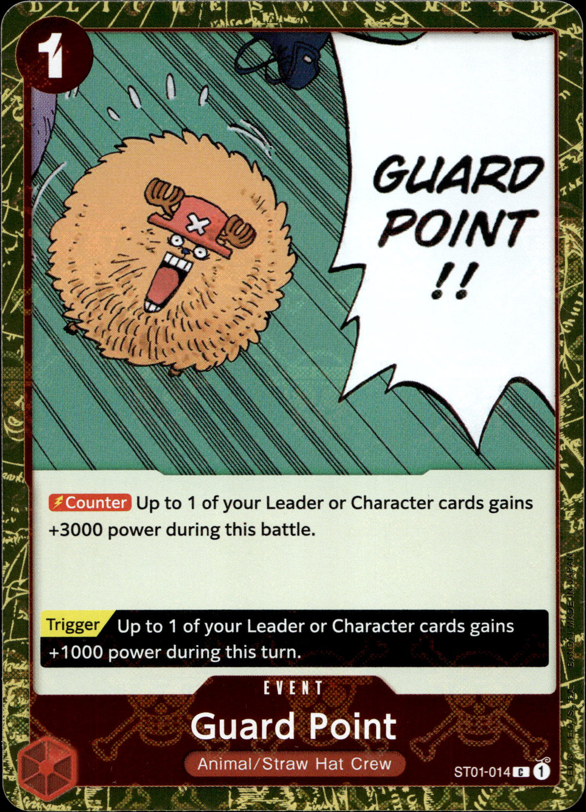 Guard Point ST01-014 Englisch – Vorderseite