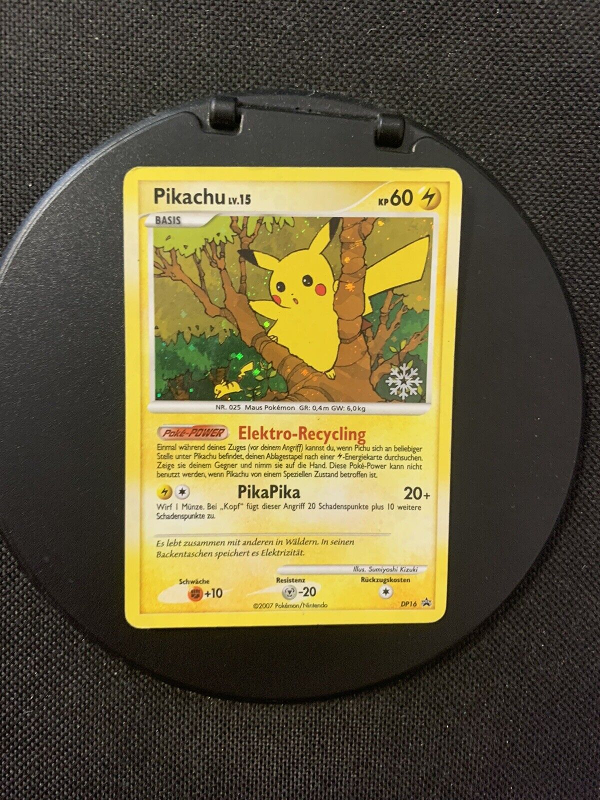 Pokemon Karten Holo Promo Pikachu DP16 Deutsch