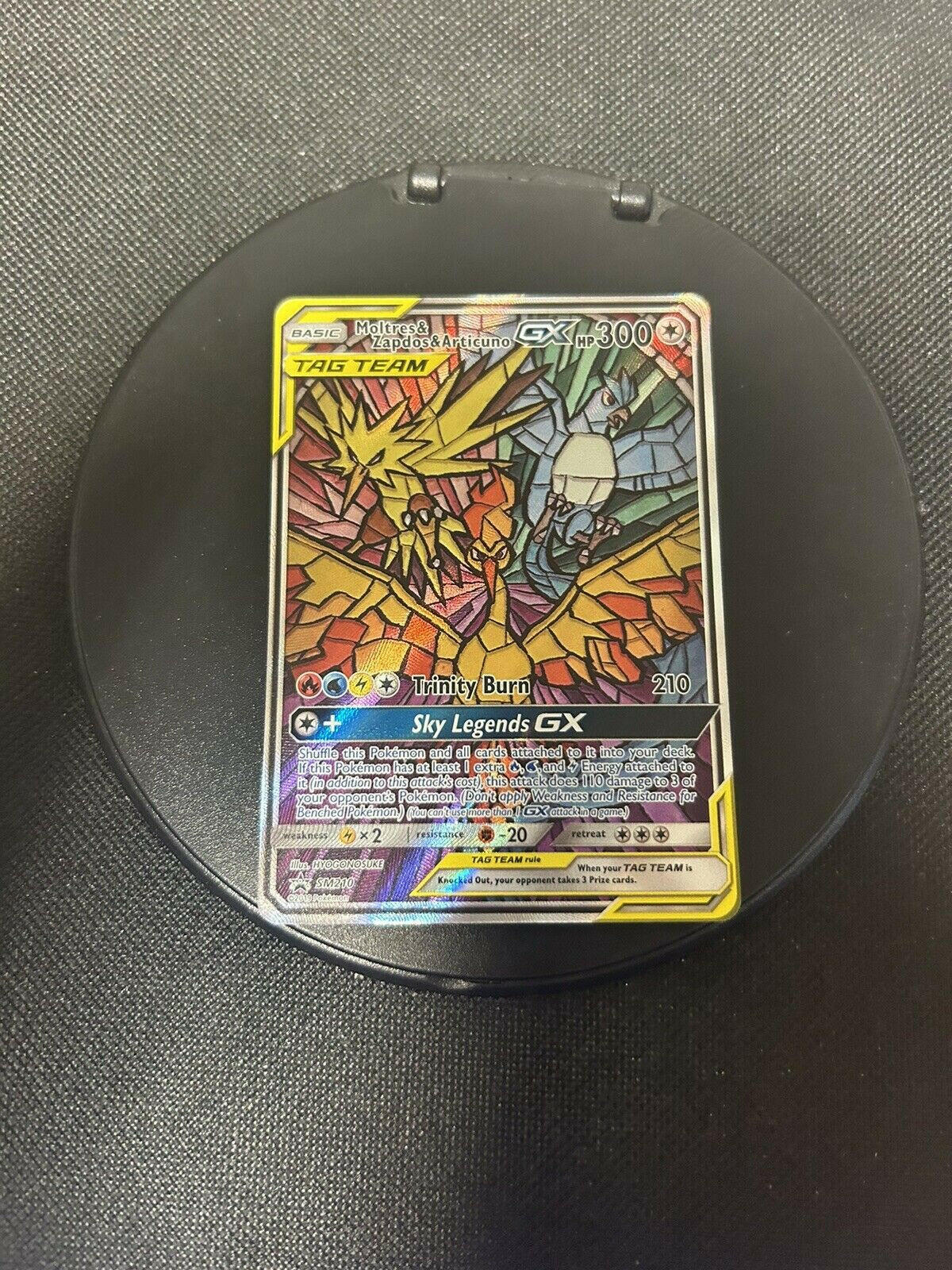 Pokemon Card - Promo / Moltres &amp; Zapdos &amp; Articuno GX SM210 - Hidden Fates - EN