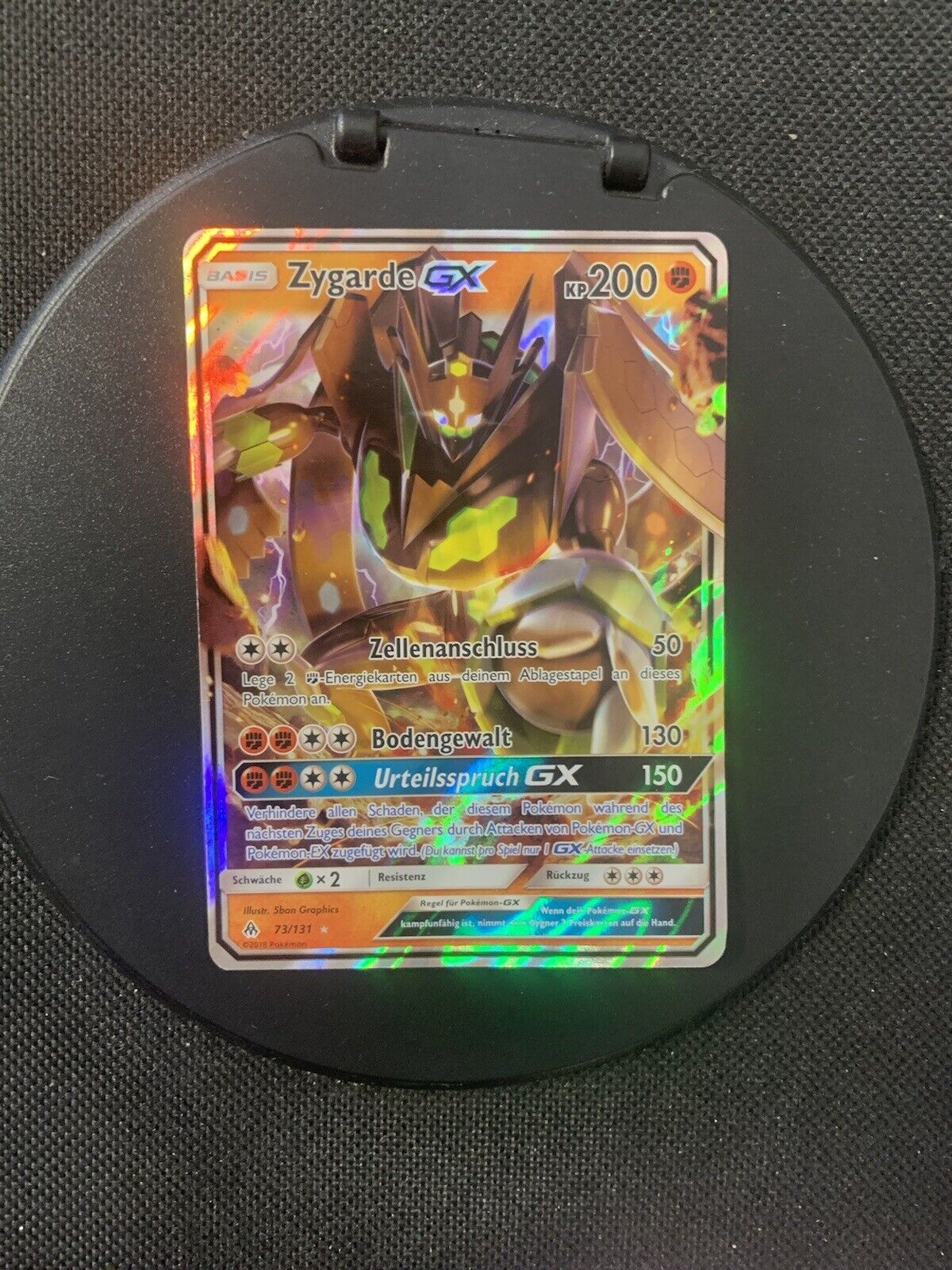 Pokemon Card GX Zygarde 73/131 German