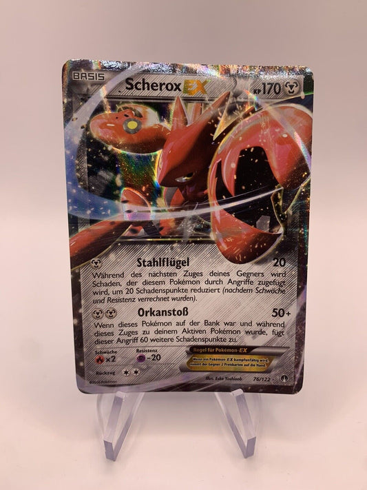 Pokemon cards Ex Scherox 76/122 German